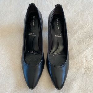 Rockport black leather pumps | shoes | heels | work | holiday | size 9.5